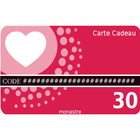 Carte cadeau 30