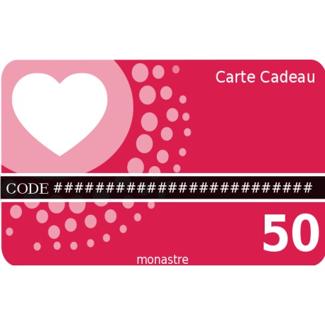 Carte cadeau 50