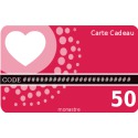 Carte cadeau 50