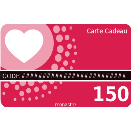 Carte cadeau 150